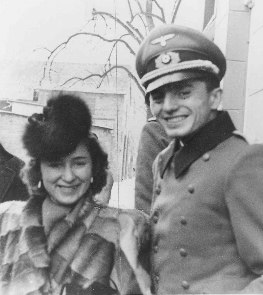 Carl Szokoll mit „Christl“ Kukula